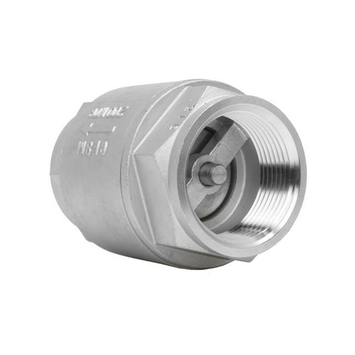 316 Stainless Steel 2 pce Spring Check Valve BSP