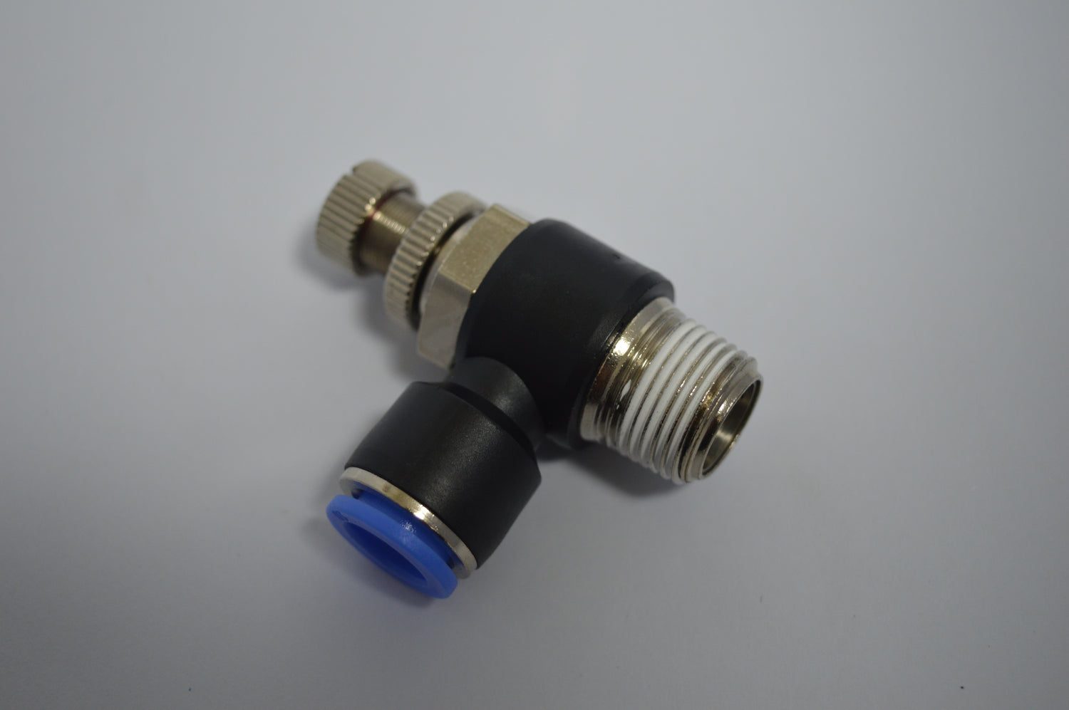 Male Elbow Speed Controler Meter Out