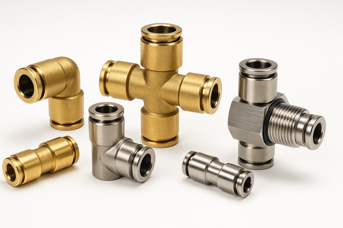 Pneumatics Push in Fittings